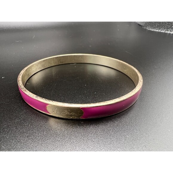 VERA Bradley Plum Enamel Bangle Bracelet - Picture 2 of 4